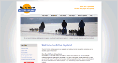 Desktop Screenshot of activelapland.com