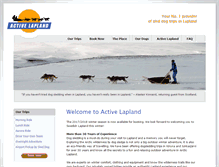 Tablet Screenshot of activelapland.com